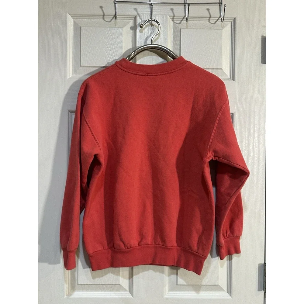 Vintage Champion Crewneck Red Size Youth XL‎ (18-20)